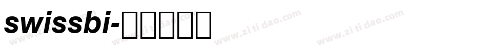 swissbi字体转换