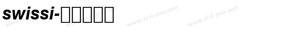 swissi字体转换