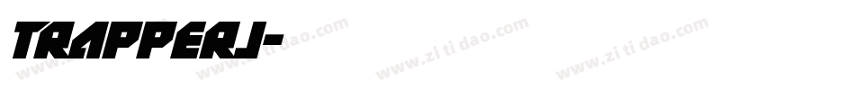 TRAPPERJ字体转换