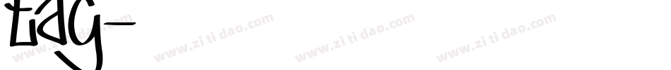 tag字体转换