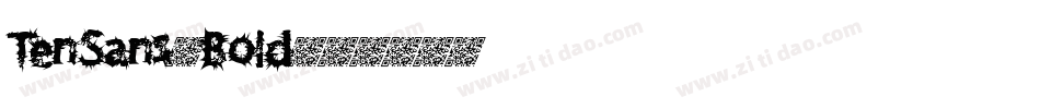 TenSans-Bold字体转换