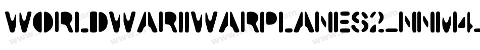 WorldWarIiWarplanes2-nnm4字体转换