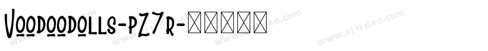 Voodoodolls-pZ7r字体转换