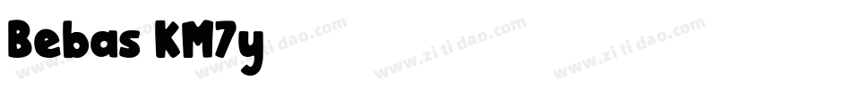 Bebas-KM7y字体转换