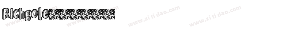 Richgole字体转换
