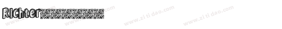 Richter字体转换