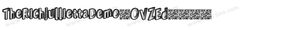 TheRichJulliettaDemo-OVZEd字体转换