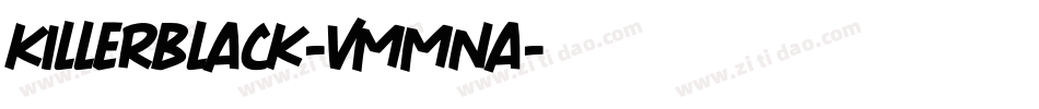 KillerBlack-vmmnA字体转换