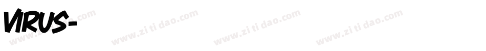 VIRUS字体转换