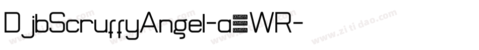 DjbScruffyAngel-a1WR字体转换