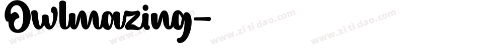 Owlmazing字体转换