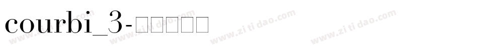 courbi_3字体转换