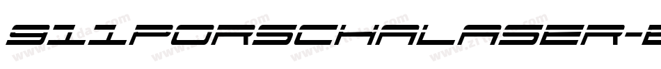 911PorschaLaser-ezLl字体转换