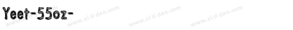 Yeet-55oz字体转换