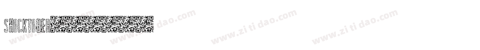 shocktober字体转换