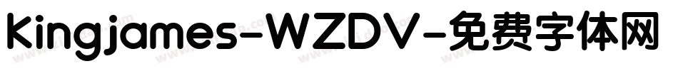 Kingjames-WZDV字体转换