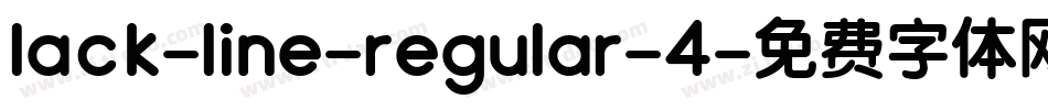lack-line-regular-4字体转换