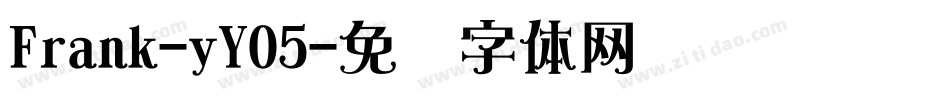 Frank-yYO5字体转换