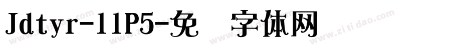 Jdtyr-llP5字体转换