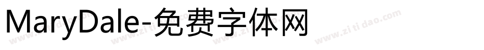 MaryDale字体转换