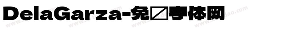 DelaGarza字体转换