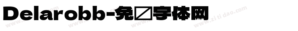 Delarobb字体转换