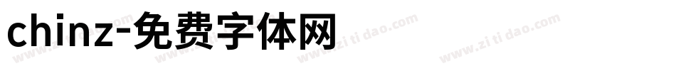 chinz字体转换