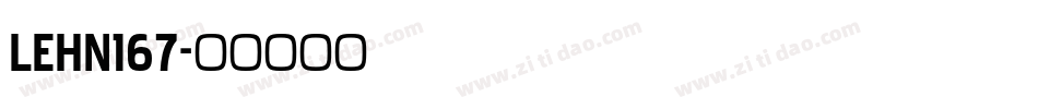 LEHN167字体转换
