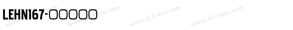 LEHN167字体转换
