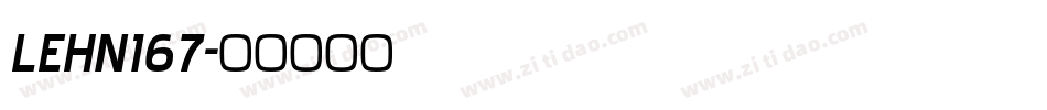 LEHN167字体转换