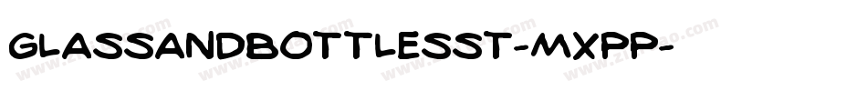 GlassAndBottlesSt-MXpp字体转换