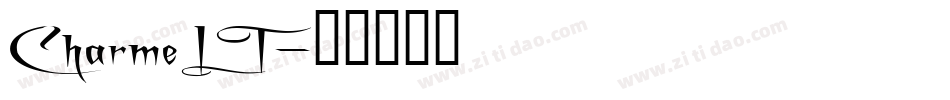 CharmeLT字体转换