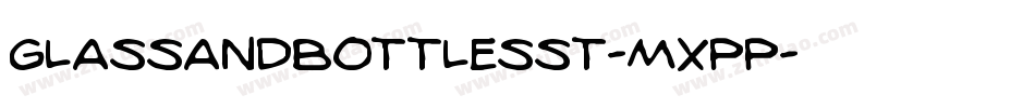GlassAndBottlesSt-MXpp字体转换