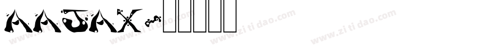 AAJAX字体转换