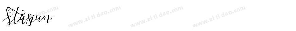 Stasiun字体转换