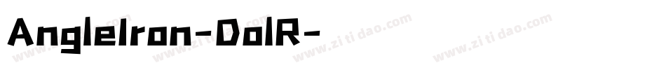 AngleIron-DolR字体转换