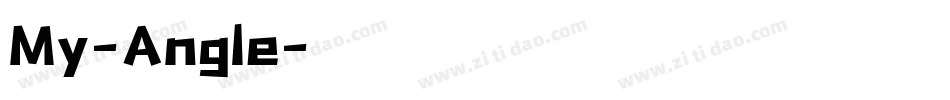 My-Angle字体转换