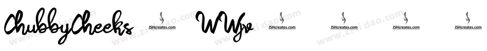 ChubbyCheeks-WWjv字体转换