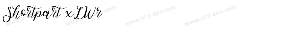 Shortpart-xLWr字体转换 Shortpart-xLWr字体转换