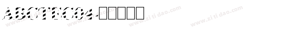 ABCTEC04字体转换