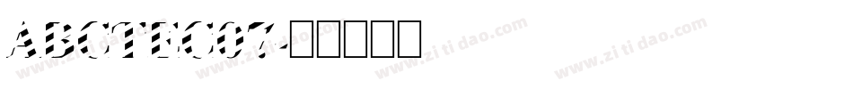 ABCTEC07字体转换