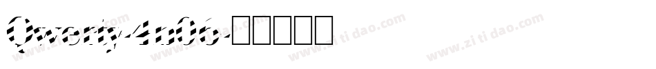Qwerty-4n06字体转换