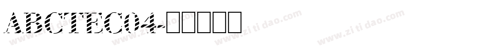 ABCTEC04字体转换