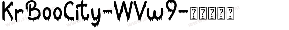 KrBooCity-WVw9字体转换