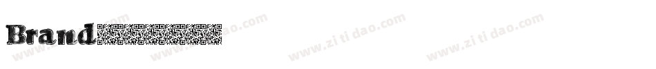 Brand字体转换