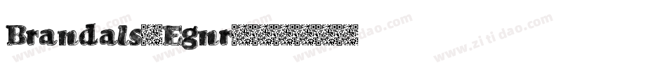 Brandals-Egnr字体转换