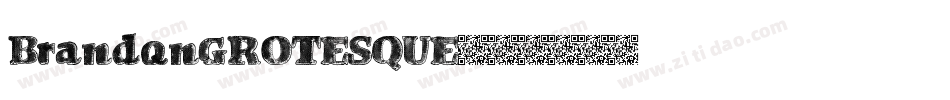 BrandonGROTESQUE字体转换