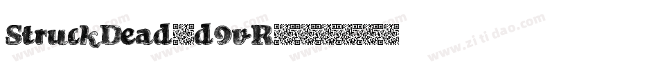 StruckDead-d9vR字体转换
