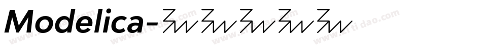 Modelica字体转换