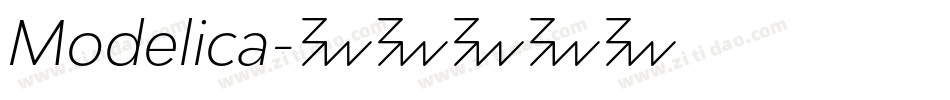 Modelica字体转换